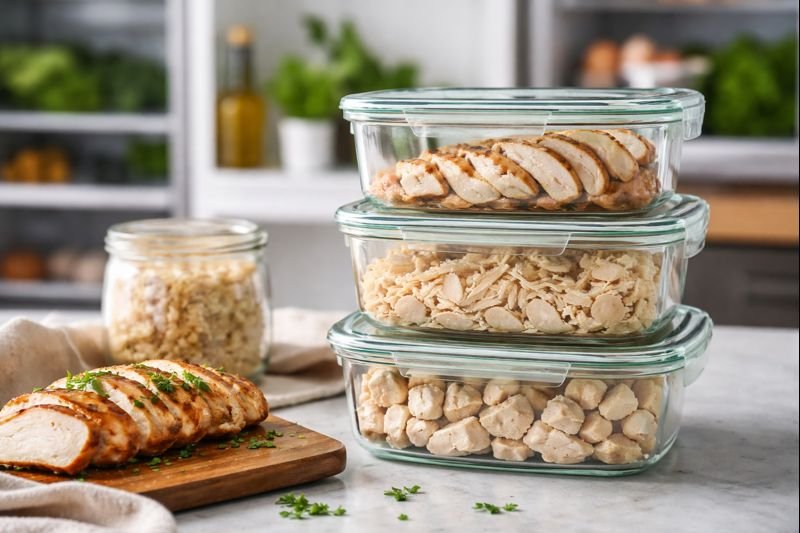 Best Way To Store Cooked Chicken If You Cook In Batches