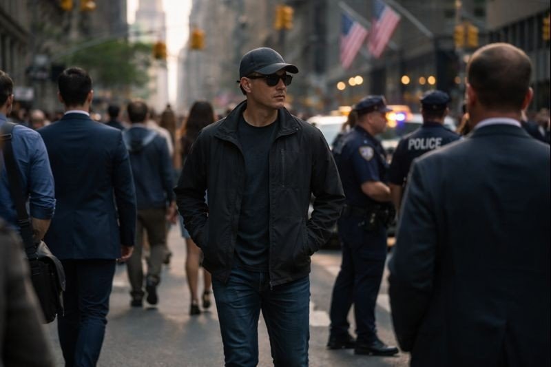 Tactical Public Presence Without Drawing Attention