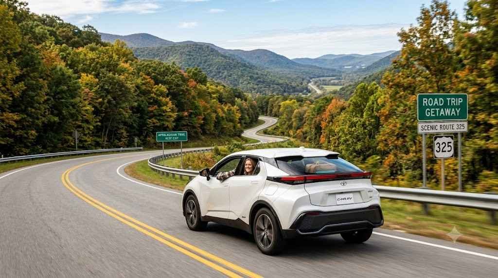 Weekend Getaways in an EV: Can the 2026 Toyota C-HR Handle Road Trips